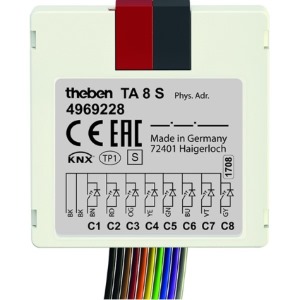 Theben KNX Binärein-/ausgang UP TA-6-S-KNX Theben KNX Binärein-/ausgang UP TA-6-S-KNX