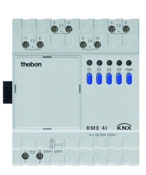 Theben Schaltaktor C-Last RME-4-I-KNX Theben Schaltaktor C-Last RME-4-I-KNX