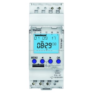 Theben Digitale Zeitschaltuhr, W TR610TOP3 Theben Digitale Zeitschaltuhr, W TR610TOP3