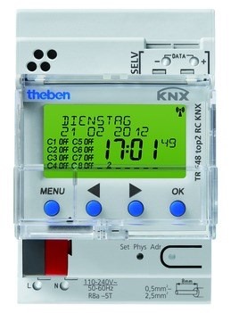 Theben Dig.Jahresschaltuhr TR648TOP2RC-KNX Theben Dig.Jahresschaltuhr TR648TOP2RC-KNX
