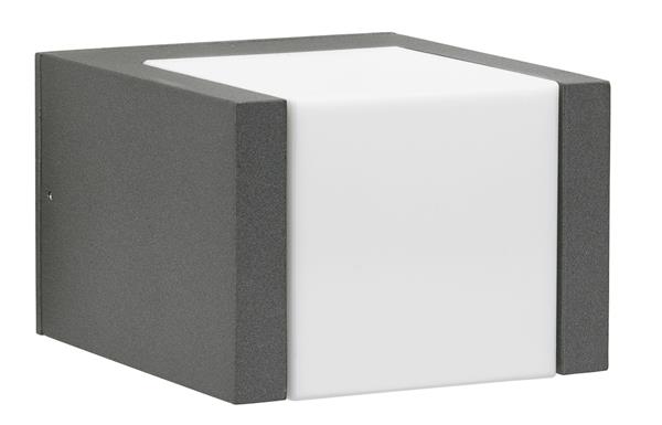 Wand- und Deckenleuchte Typ Nr. 0332 - Farbe: anthrazit, mit 1 x  LED 5 W