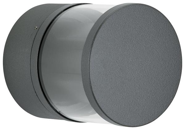 Wandstrahler Typ Nr. 2315 - 2-seitig einstellbar - Farbe: anthrazit, mit 2 x LED