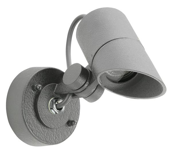 Wandstrahler Typ Nr. 2391 - Farbe: anthrazit, für 1 x PAR 16 - 50 W, GU10