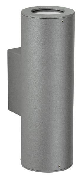 Wandstrahler Typ Nr. 2481 - 2-seitig - Farbe: anthrazit, mit 2x PAR 16 50 W, GU1