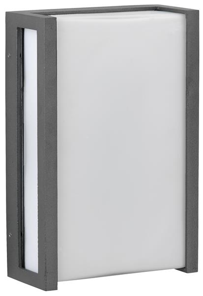 Wand- und Deckenleuchte Typ Nr. 6400 - Farbe: anthrazit, mit 1 x LED 10 W