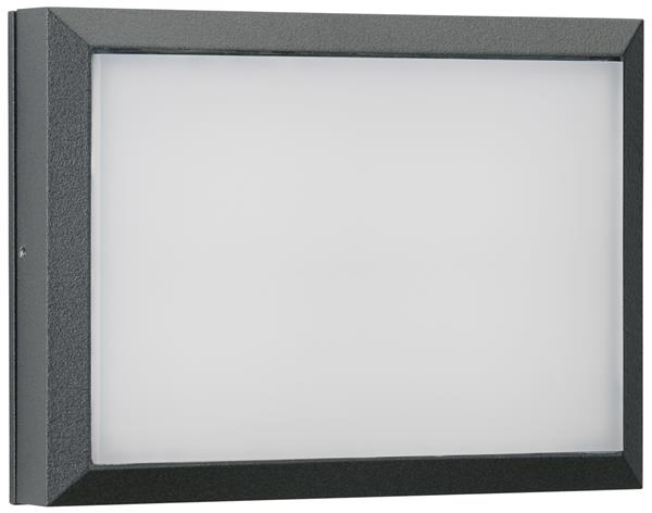 Wand- und Deckenleuchte Typ Nr. 6403 - Farbe: anthrazit, mit 1 x LED 16 W, 1600