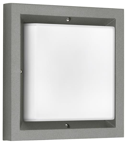 Wand- und Deckenleuchte Typ Nr. 6422 - Farbe: anthrazit, mit 1 x LED 12 W, 1200