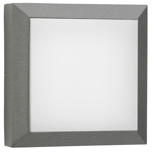 Wand- und Deckenleuchte Typ Nr. 6560 - Farbe: anthrazit, mit 1 x LED 8 W, 880 lm