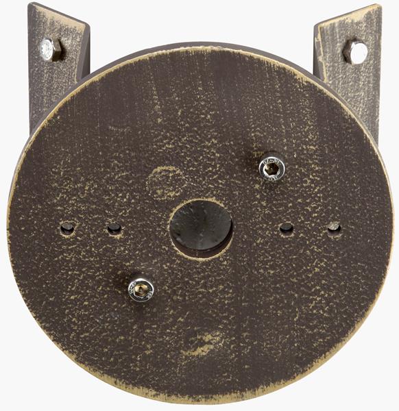 Eckbock rund Typ Nr. 1005 - Farbe: braun-messing