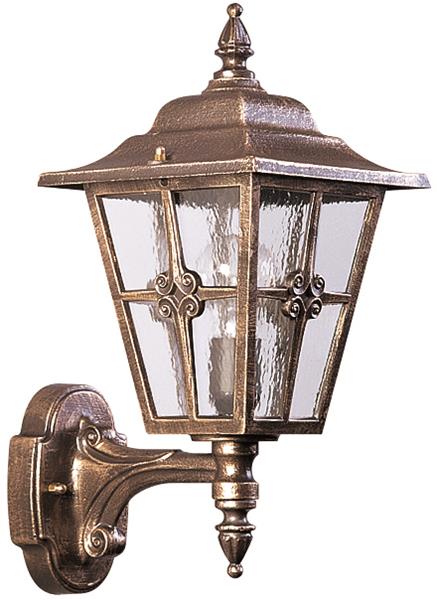 Wandleuchte Typ Nr. 1804 - Farbe: braun-messing, für 1 x Lampe, E27