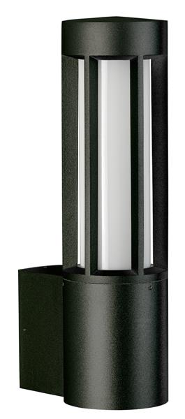 Wandleuchte Typ Nr. 0223 - mit zus. Unterlicht - Farbe: schwarz, für 1 x Lampe m