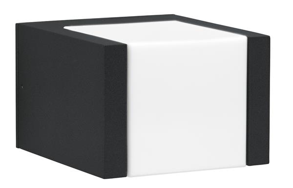 Wand- und Deckenleuchte Typ Nr. 0332 - Farbe: schwarz, mit 1 x  LED 5 W