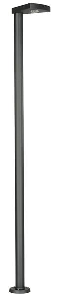 Mastleuchte Typ Nr. 0866 - Farbe: schwarz, mit 1 x LED 24 W  ACHTUNG: 2 Packstüc
