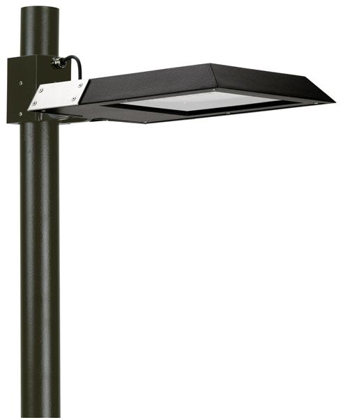 Vario-Mastaufsatzleuchte Typ Nr. 0880 - Optik Straßen leuchte - Farbe: schwarz,