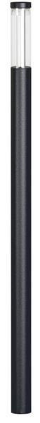 Lichtstele Typ Nr. 0897 360 Grad symmetrisch - Farbe: schwarz, 1 x LED 26,7 W 30