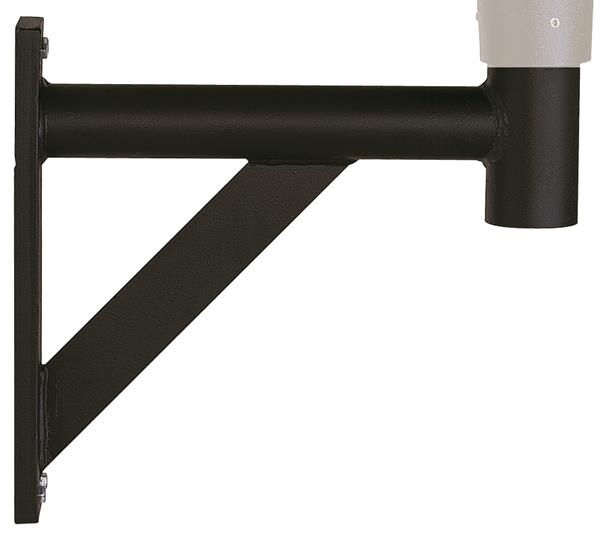 Wandarm schwarz Typ Nr. 1008 - für Mastaufsatzleuchten