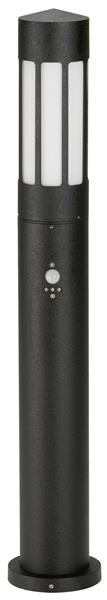 Pollerleuchte Typ Nr. 2019 - Farbe: schwarz, mit BWM (2249)für 1 x Lampe, E27