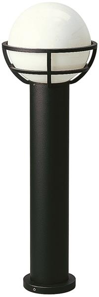 Pollerleuchte Typ Nr. 2030 - Farbe: schwarz, für 1 x Lampe, E27