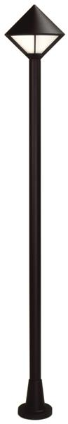 Mastleuchte Typ Nr. 2032 - Farbe: schwarz, für 1 x Lampe, E27*** ACHTUNG: 2 Pack