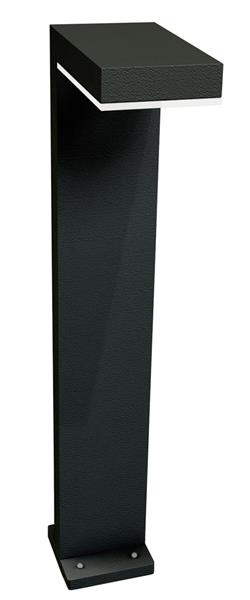 Pollerleuchte Typ Nr. 2087 - Farbe: schwarz, 1 x LED 16 W, 3000 K, 1600 lm,