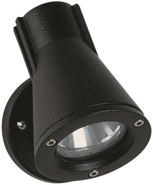 Wandstrahler Typ Nr. 2153 - Farbe: schwarz, für 1 x PAR 20 - 50 W, E27