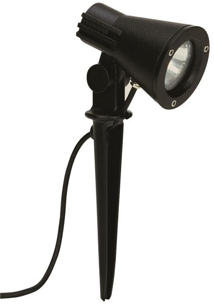 Spießstrahler Typ Nr. 2154 - Farbe: schwarz, für 1 x PAR 20 - 50 W, E27