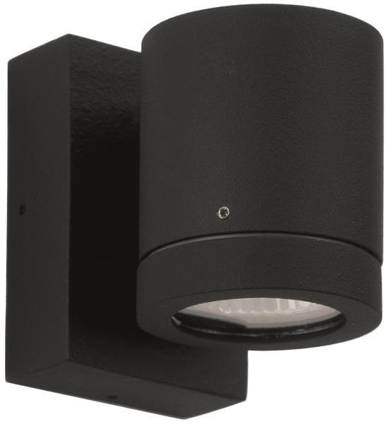 Wandstrahler Typ Nr. 2193 - Farbe: schwarz, für 1 x PAR 16 - 50 W, GU10
