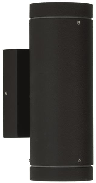 Wandstrahler Typ Nr. 2198 - 2-seitig - Farbe: schwarz, 2-seitig für 2 x PAR 16 -