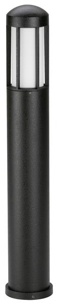 Pollerleuchte Typ Nr. 2221 - Farbe: schwarz, für 1 x Lampe, E27