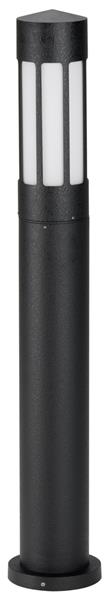 Pollerleuchte Typ Nr. 2249 - Farbe: schwarz, für 1 x Lampe, E27