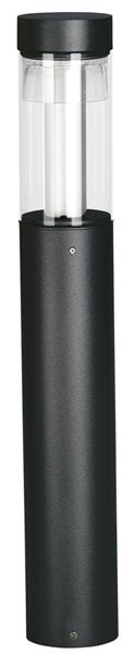 Pollerleuchte Typ Nr. 662267, 180 Grad, asymmetrisch - 1 x LED 18,5 W, 2000 lm,