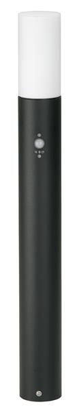 Pollerleuchte Typ Nr. 2278, mit BWM - Farbe: schwarz, 1 x LED 10 W, 900 lm, mit