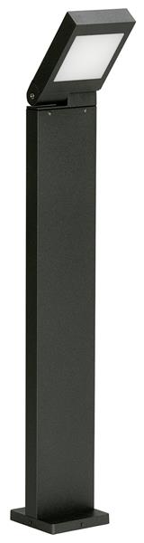 Pollerleuchte Typ Nr. 622296 - schwenkbar - Farbe: schwarz, 1 x LED 14 W, 1400 l