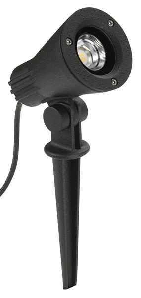 Spießstrahler Typ Nr. 2354 - Farbe: schwarz, mit 1 x LED 8 W, 800 lm