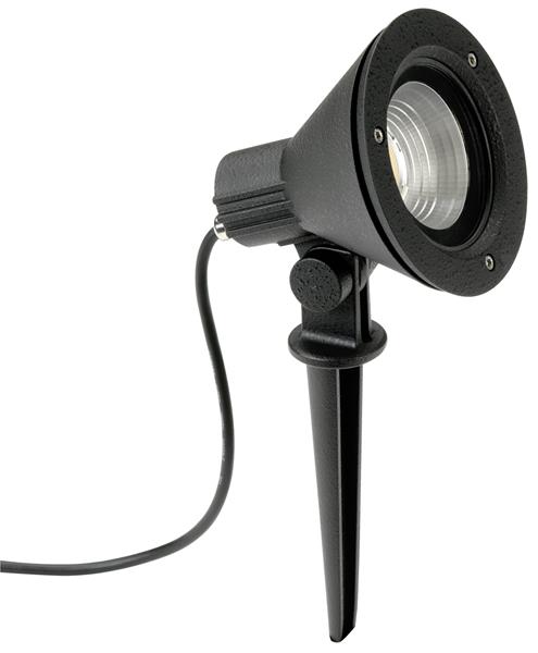 Spießstrahler Typ Nr. 2356 - Farbe: schwarz, mit 1 x LED 16 W, 2240 lm,3000 K
