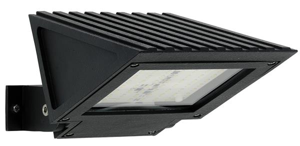 Wandstrahler Typ Nr. 2411 - Farbe: schwarz, mit 1 x LED 32 W, 3200 lm