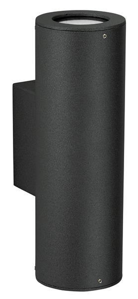 Wandstrahler Typ Nr. 2481 - 2-seitig - Farbe: schwarz, mit 2x PAR 16 50 W, GU10,
