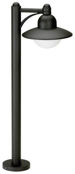 Wegeleuchte Typ Nr. 4150 - Farbe: schwarz, für 1 x QA55 - 57 W, E27