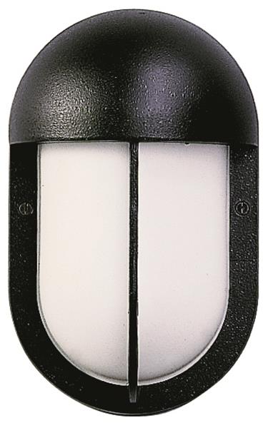 Wandleuchte Typ Nr. 6031 - Farbe: schwarz, für 1 x Lampe, E27