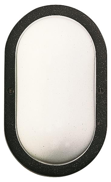 Wandleuchte Typ Nr. 6037 - Farbe: schwarz, für 1 x Lampe, E27