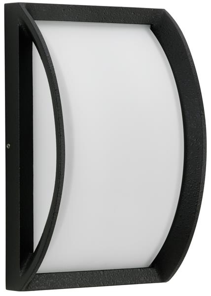 Wand- und Deckenleuchte Typ Nr. 6389 - Farbe: schwarz, mit 1 x LED 10 W