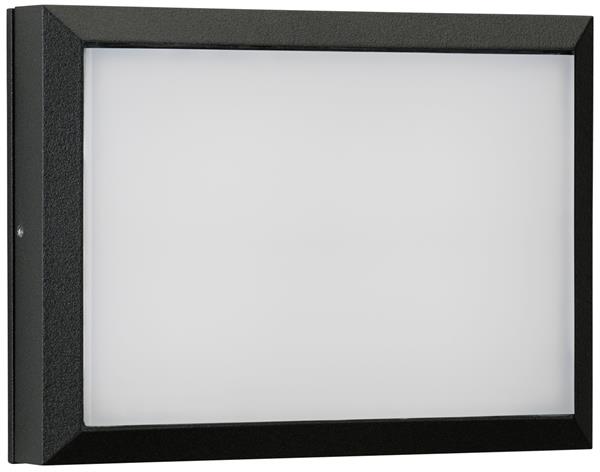 Wand- und Deckenleuchte Typ Nr. 6403 Farbe: schwarz - mit 1 x LED 16 W, 1600 lm