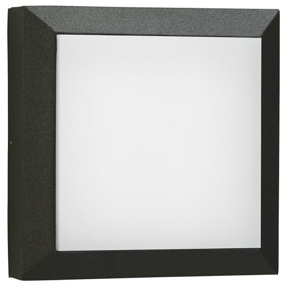 Wand- und Deckenleuchte Typ Nr. 6561 - Farbe: schwarz, mit 1 x LED 16 W, 1600 lm