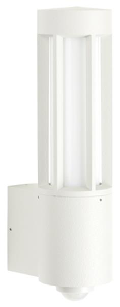 Wandleuchte Typ Nr. 0215 - Farbe: weiß, für 1 x Lampe max. 20 W, E27