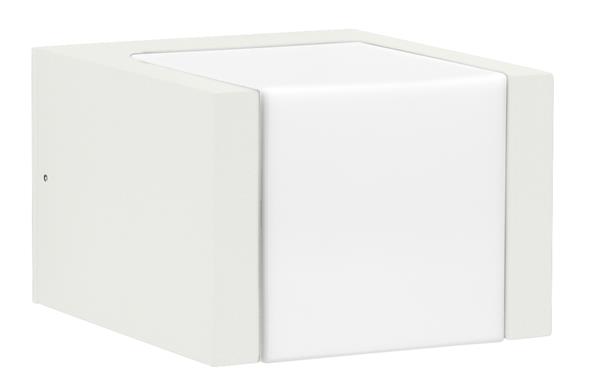 Wand- und Deckenleuchte Typ Nr. 0332 - Farbe: weiß, mit 1 x  LED 5 W