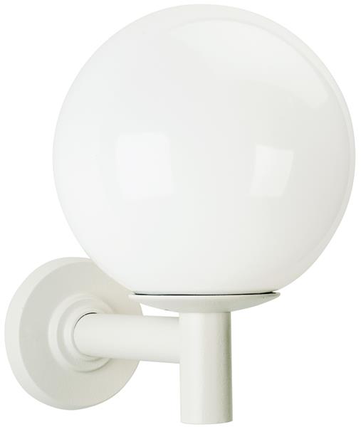 Wandleuchte Typ Nr. 0802 - Farbe: weiß, für 1 x A65 - 150 W, E27*** ACHTUNG: 2 P