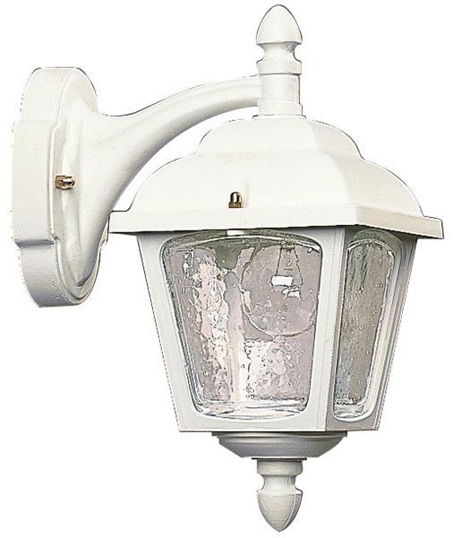 Wandleuchte Typ Nr. 1813 - Farbe: weiß, für 1 x Lampe, E27