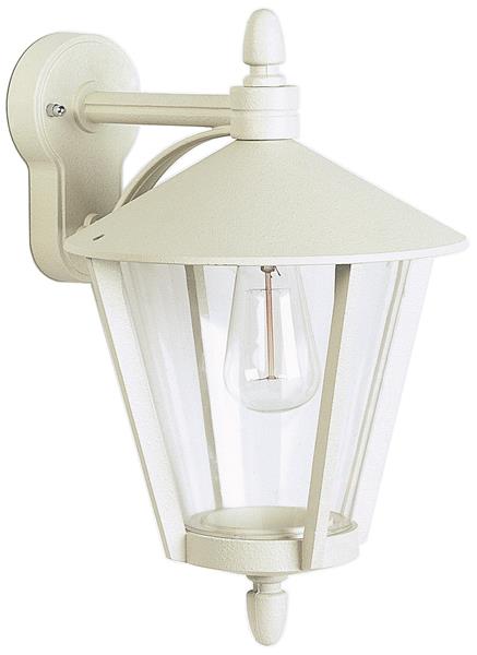 Wandleuchte Typ Nr. 1816 - Farbe: weiß, für 1 x Lampe, E27