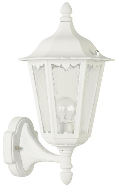 Wandleuchte Typ Nr. 1818 - Farbe: weiß, für 1 x Lampe, E27