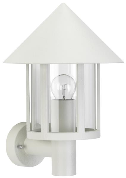 Wandleuchte Typ Nr. 1824 - Farbe: weiß, für 1 x Lampe, E27